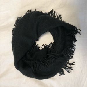 Black Infinity Scarf